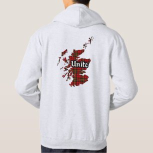 Sweat à capuche adulte Brodie Clan Badge et Tartan