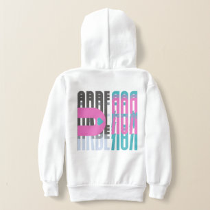 Sweat à capuche Arberor – Logo à dégradé pastel et