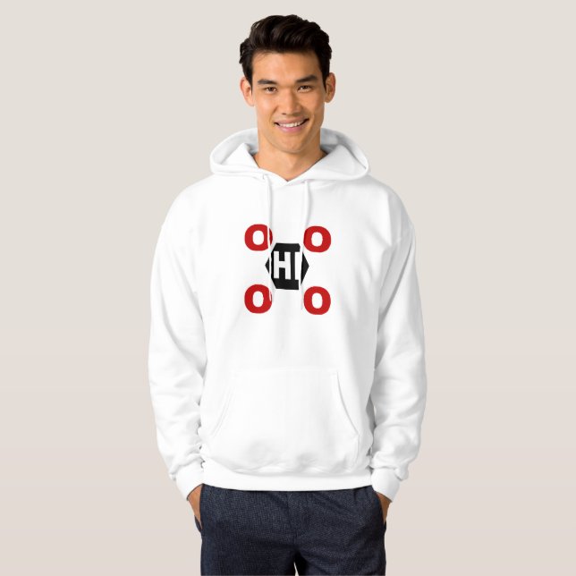SWEAT  A  CAPUCHE  BASIQUE   OHIO (Devant entier)