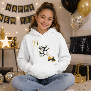 Sweat à capuche Bonne Année Enfants