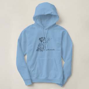 Sweat à capuche Coffee Sketch Moments Calmes