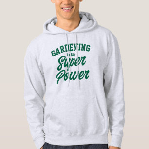 Sweat à capuche de jardinage pour hommes