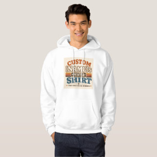 Sweat à capuche drôle d'hiver personnalisé rétro -