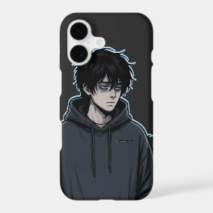 Sweat à capuche garçon anime sombre engourdi esthé