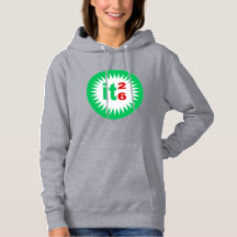 Sweat à capuche gris pour femmes SUN ITALIA 26