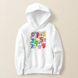 Sweat à capuche Jour du Nombre pour Enfants   Nomb