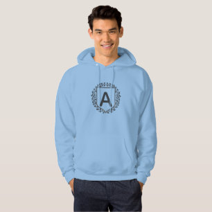 Sweat à capuche personnalisé avec initiales et bla