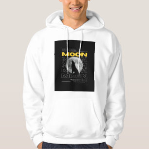 Sweat à capuche personnalisé Lone Wolf Moonlight