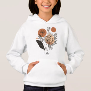 Sweat à capuche personnalisé pour enfants avec mot