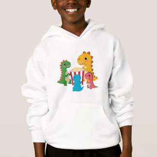 Sweat à capuche pour enfants fête de pop-corn de d
