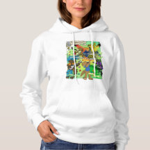 Sweat à capuche pour femmes LOUP GAROU