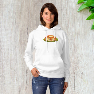 Sweat à capuche pour femmes Pancakes