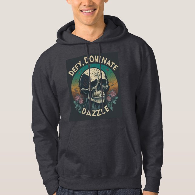 Sweat à capuche pour hommes (Devant)