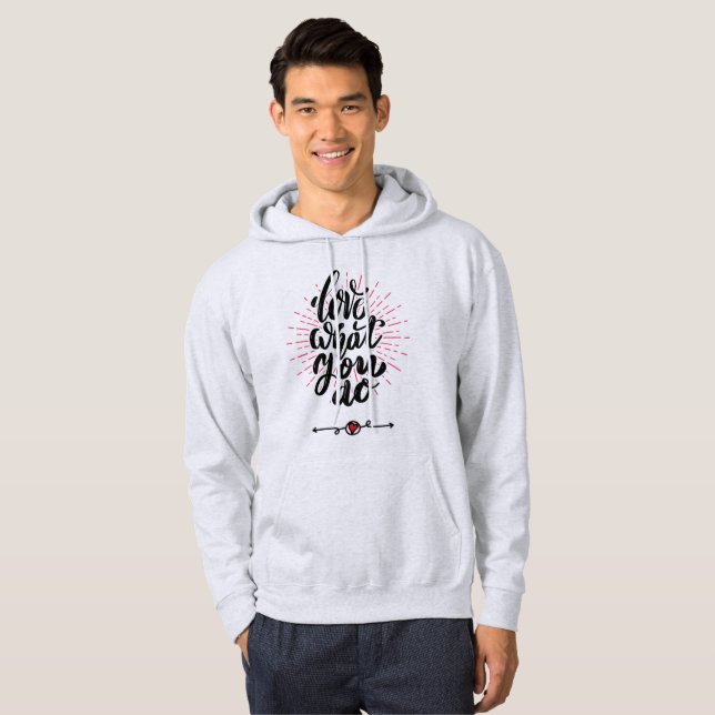 Sweat à capuche pour hommes (Devant entier)