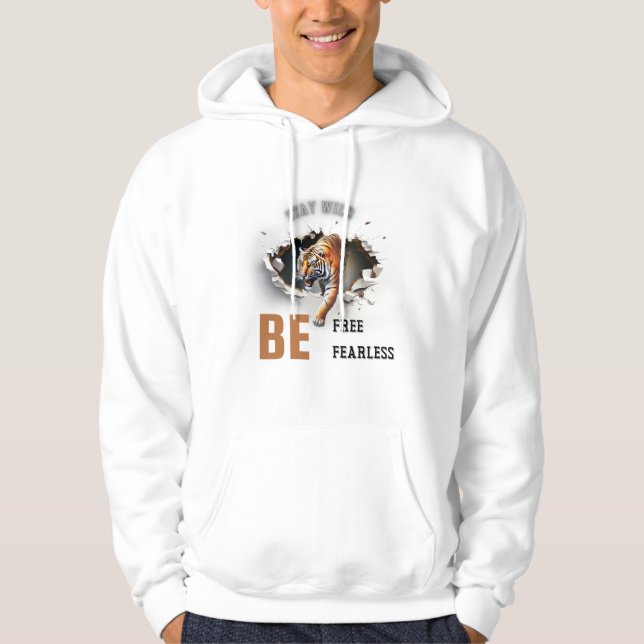 Sweat à capuche pour hommes (Devant)