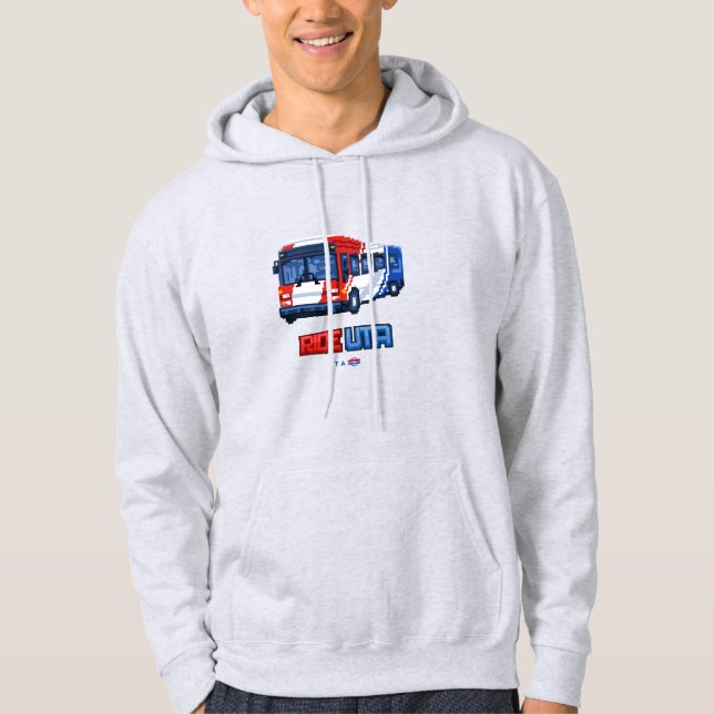Sweat à capuche pour le bus UTA de 8 bits (Devant)