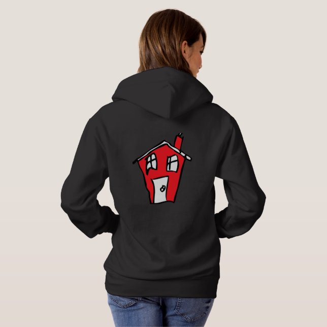 Sweat à capuche Progress Femme (Dos entier)