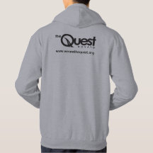 Sweat à capuche Quest avec logo