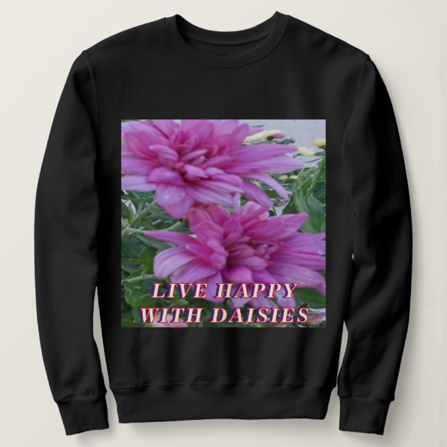 Sweat à capuche Rose Love (Design devant)