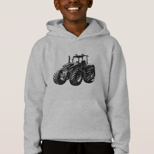 Sweat à capuche tracteur agricole pour agriculteur