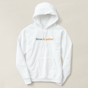 Sweat à capuche unisexe adulte - Blanc