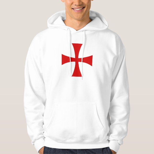 Sweat Blanc Croix Pattée (Devant)