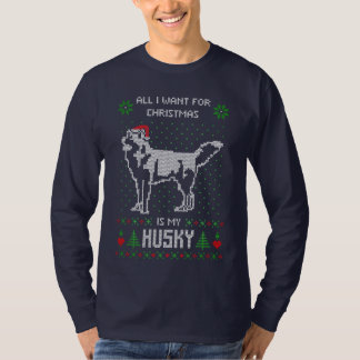 Sweat de Noël Husky Ugly