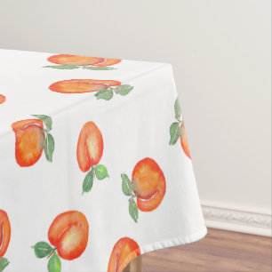 Sweat peach pattern tablecloth