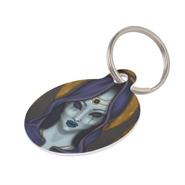 sweat pet tag (Side)