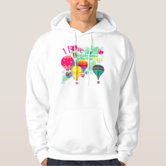 Sweat - shirt à capuche 2014 de fiesta de ballon