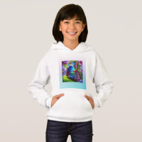 sweat - shirt à capuche 3D BUTTERFLY STYLEDBYTRREA