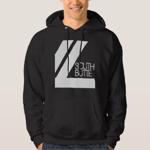 Sweat - shirt à capuche à deux lignes de butte d