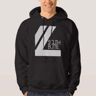 Sweat - shirt à capuche à deux lignes de butte du