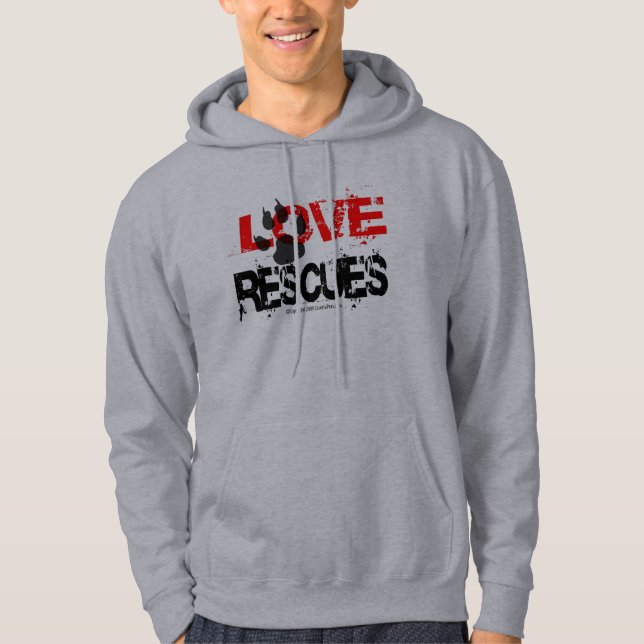 Sweat - shirt à capuche animal de délivrance (Devant)