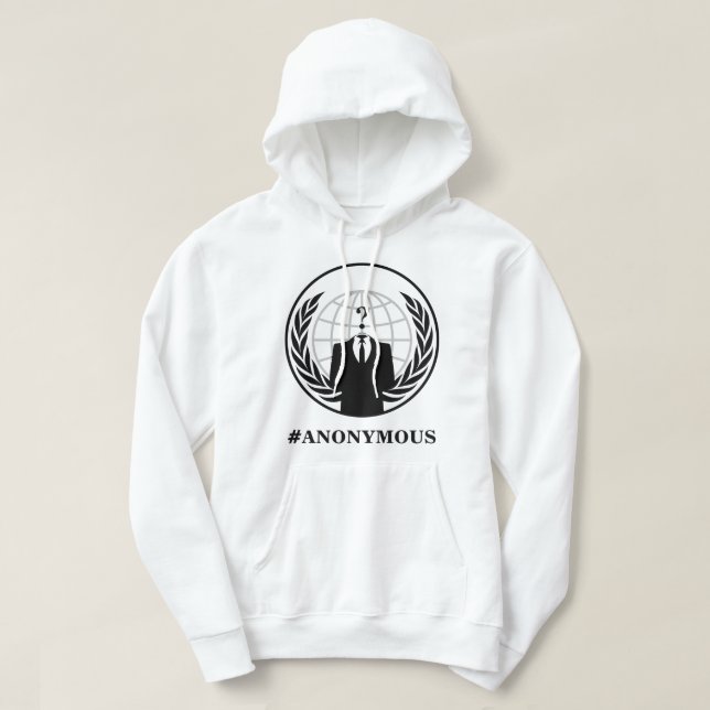 Sweat - shirt à capuche anonyme (Design devant)