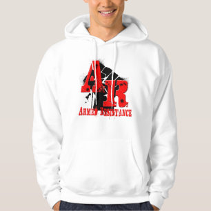Sweat - shirt à capuche armé de résistance