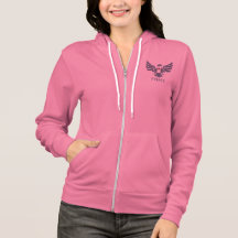 Sweat - shirt à capuche avant Falcon Fleece