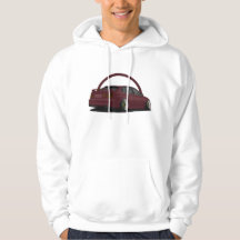 Sweat - shirt à capuche avec Lexus GS300 slammé