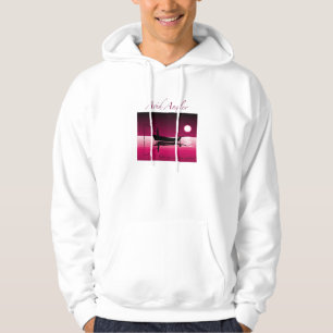 Sweat - shirt à capuche avide de pêcheur à la
