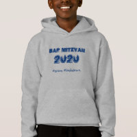 Sweat - shirt à capuche Bar Mitzvah Lockdown 2020