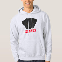Sweat - shirt à capuche Black Carlin Life