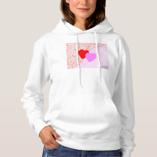 Sweat - shirt à capuche blanc du pull des femmes