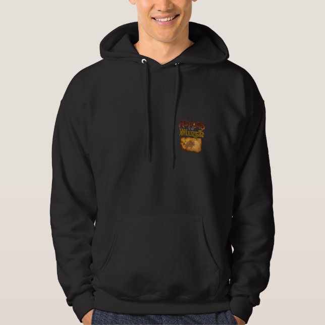 Sweat - shirt à capuche cassé de barillet (Devant)