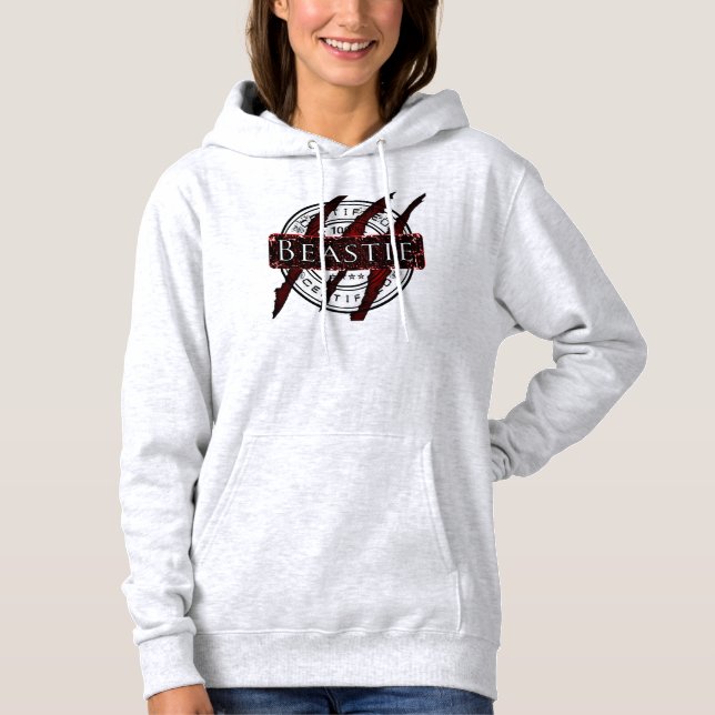 Sweat - shirt à capuche certifié Beastie (Devant)