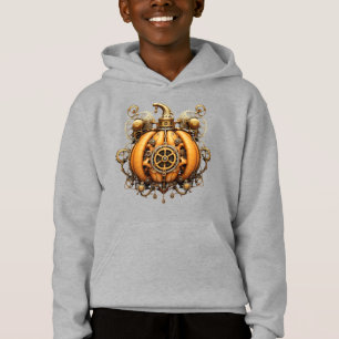 Sweat - shirt à capuche Citrouille Automne Steampu