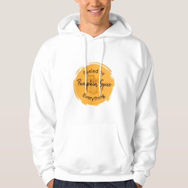 Sweat - shirt à capuche citrouille Spice (Devant)