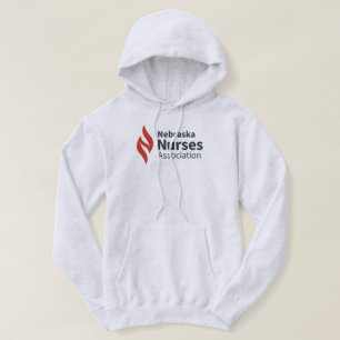 Sweat - shirt à capuche couleur clair du logo NNA