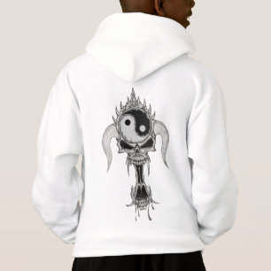 Sweat - shirt à capuche crâne pour enfants