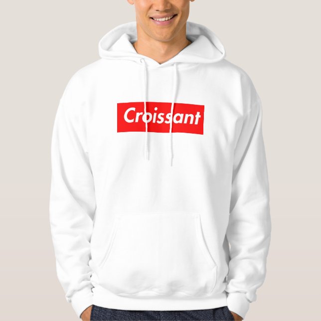 sweat - shirt à capuche Croissant (Devant)