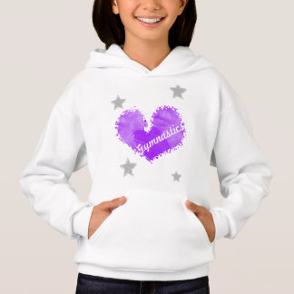 Sweat - shirt à capuche croulant de filles de